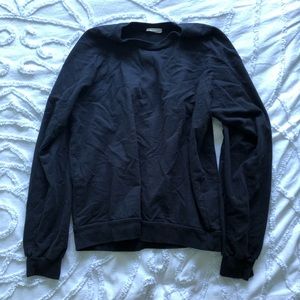 Brandy Melville plain black crew neck sweater